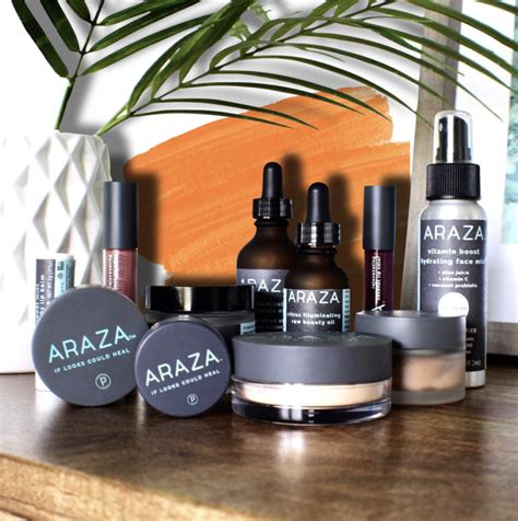 Araza beauty. Araza is a sister owned and operated clean beauty company. We make the world's first paleo certified makeup with organic plant based extracts, healthy fats and natural earth minerals. #iflookscouldheal. service@arazabeauty.com. lets get social 