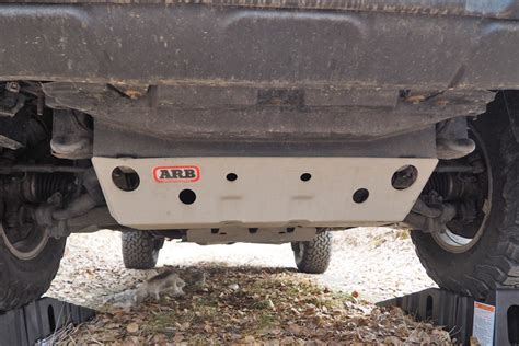 Product Description ARB Undercarriage Skid Plate System | Gray (Wrangler JK 2012-2018) The ARB 4x4 Undercarriage Skid Plate in Gray is designed to provide your Jeep Wrangler JK 2012-2016 with maximum protection to your vital underbody components, including the engine oil pan and transmission.. 