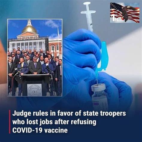 Arbitrator rules in favor of some Mass. state troopers fired for refusing to get COVID-19 vaccine