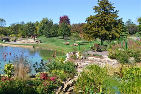 Overland Park Arboretum & Botanical Gardens. Over 300 acres of nature, with meticulously tended gardens that are kept in season throughout the year, always ready for a photo-op. Picture getting hitched lakeside at their tranquil Ampitheater, or in the iris garden.Rental spaces seat 15-125 guests. If your wedding is planned for 2024, be first in …. 