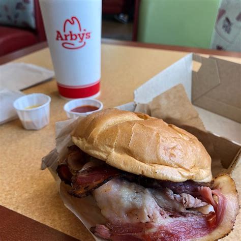 View the full Arby's menu for 2023, including our signature roast beef sandwiches, chicken sandwiches, salads, sides, and more. See prices and order online. ... Arby’s menu has a wide variety of food options perfect for kids. Name: Calories: Prices: Premium 4PC Chicken Nuggets Kids Meal: 550 cal: $4.99: Premium 6PC Chicken …. 