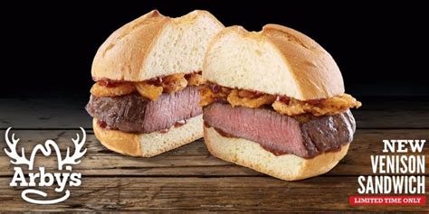 Arby's gets wild with limited-time burger made with venison, elk