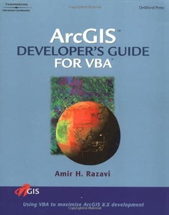 Arc gis developers guide for vba. - Be a mensch by moshe kaplan.