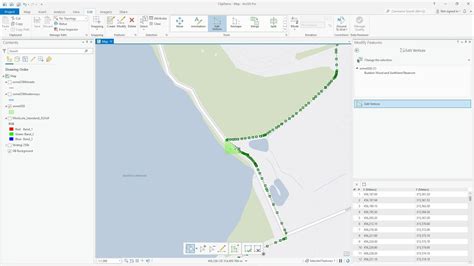 ArcGIS Pro Edit Vertices & Reshape - YouTube