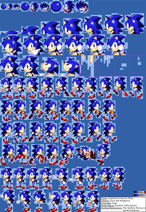 Arcade - SegaSonic the Hedgehog - The Spriters Resource