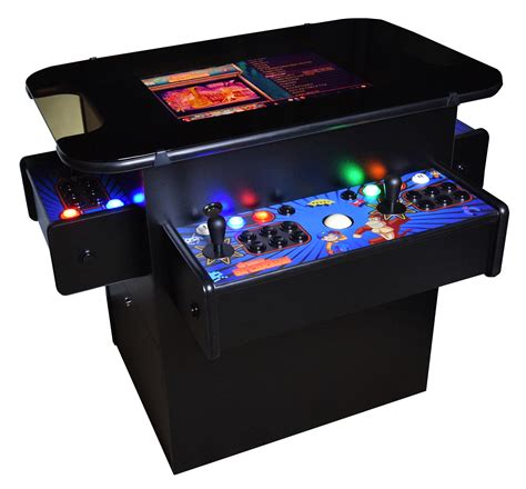 Arcade cocktail table. Oak and Chrome Arcade Wizard 1000 | Luxury arcade machine. £1,399.00. VIEW DETAILS. We have all of our cocktail table style arcade machines in one place. A wide choice of traditional cocktail tables and also our modern take. There is a wide variety of themes to mix up the look and feel to match your location. 