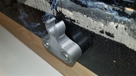 Arcade control panel latch.  Designed to keep your control panel firmly closed while still...