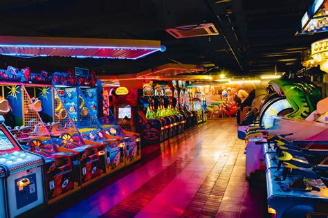 Arcade places. Round1 USA offers bowling, arcade games, billiards, karaoke, ping pong, and more under one roof. Experience the latest VR technology, Spark Bowling, and special deals at Round1. 