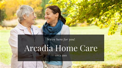 Arcadia Home Care - Posts Facebook