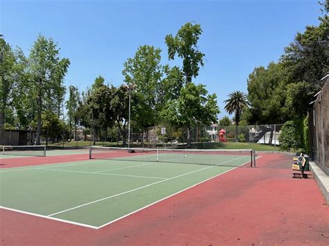 Arcadia park Tennis Courts in Arcadia, CA