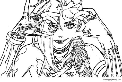 Arcane Coloring Pages