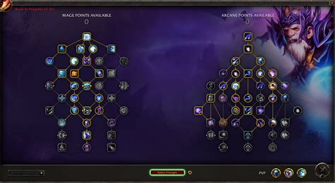 Arcane mage talent build. View Alternative Builds. This is the most recommended Arcane Mage talent build for Mythic Raid on All Bosses. Our recommendation is based on the popularity of the Spec Tree (as this usually contains the most significant choices) and then by the popularity of Class Trees that use that Spec Tree. Spec Tree Popularity. 47.4%. 