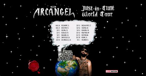 Arcangel setlist 2023. September 22, 2023. 8:00PM; On Sale. On Sale Now. Doors. 60 minutes prior to the scheduled start time. Arcángel Just In Time Tour. Add to cal September 22 | 8:00PM; Event Information. Arcángel brings the Just In Time Tour to Brooklyn on Friday, September 22. VIEW MORE VIEW LESS. SHARE THIS EVENT. Upcoming Events. May 01. 