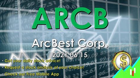 Oct 30, 2023 · ArcBest Corporation: Positive Stock Performance and Strong Revenue Growth On October 30, 2023, ArcBest Corporation (ARCB) experienced a positive day in the stock market. The previous day’s closing price was $102.27, and the stock opened at $105.41, indicating a promising start to the day. . 