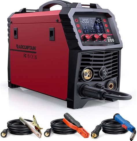 One of the key features of the Synergic Mig Welder is its synergic. . Arccaptain