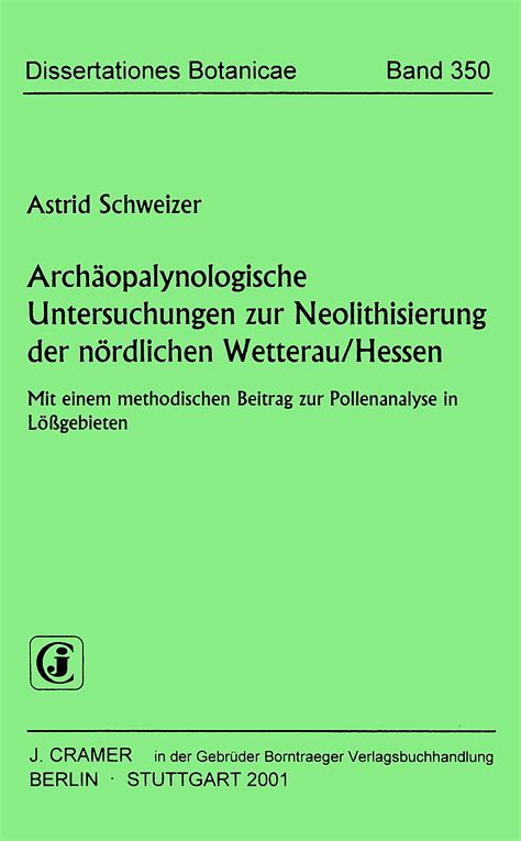 Archäopalynologische untersuchungen zur neolithisierung der nördlichen wetterau/hesse. - Ökologische probleme und kritik an der industriegesellschaft in der ddr heute.