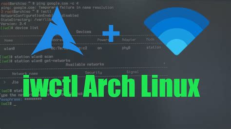 Arch install wifi.  This post will guide you step-by-step on During the A...