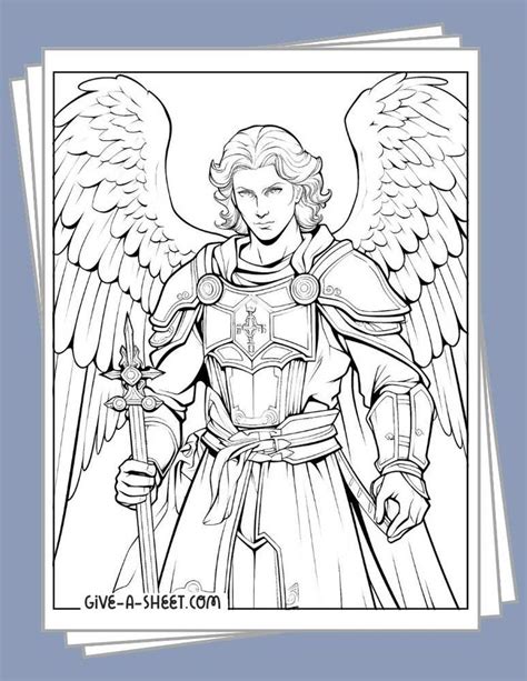 Archangel Coloring Pages