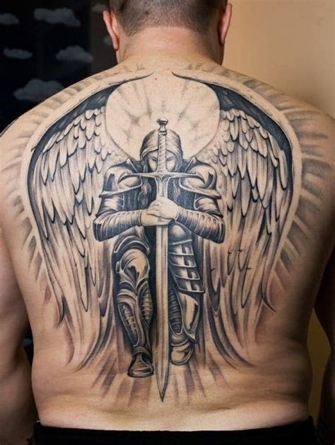 Archangel michael tattoo back. Feb 24, 2019 - Explore Smith Gregory's board "Archangel tattoo" on Pinterest. See more ideas about archangel tattoo, st michael tattoo, sleeve tattoos. 
