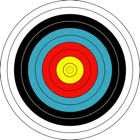 Archery Target Printable