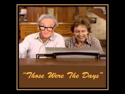 Archie And Edith Bunker - Those Were The Days Lyrics - LetsSingIt