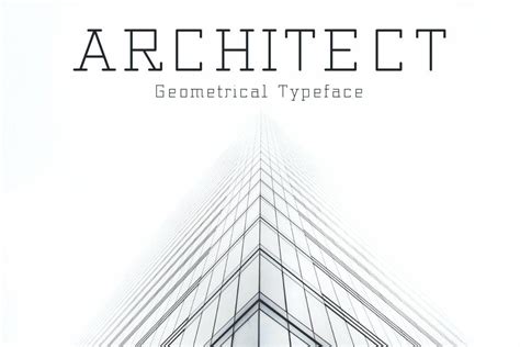 Architect Fonts Creating Marvelous Architecture Portfolio