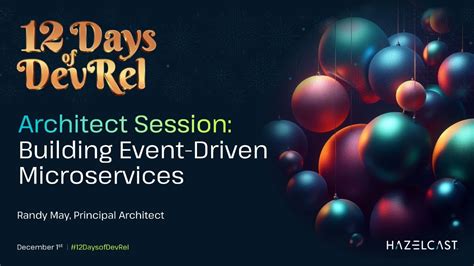 Architect Session Building EventDriven Microservices YouTube