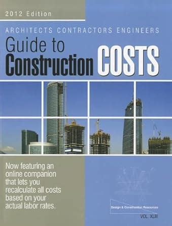 Architects contractors engineers guide to construction costs 2012. - Triumph thunderbird 900 1997 2004 manuale di servizio in fabbrica.