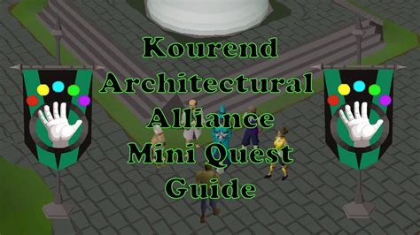 Architectual alliance osrs. Players must speak to her after gaining 100% Arceuus favour as part of the Architectural Alliance miniquest. She builds the legs, robes, and feet of the statue. The easiest way to get to her is via the Arceuus Library Teleport and running South, or the Kourend Castle Teleport and running North. The Fairy ring CIS is also just north of her. 