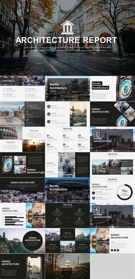 Architectural Design report presentation template