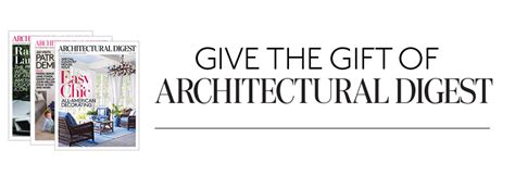 Architectural Digest Gift Subscription