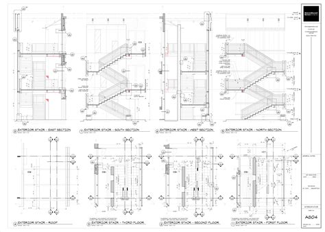 Architectural Drawing Stairs