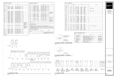 Architectural Graphics 101 Window Schedules Life of an Architect