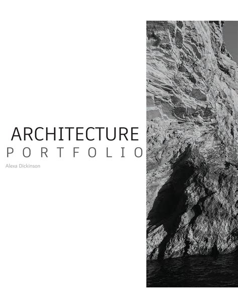 Architectural Portfolio Alexa James by alexacjames - Issuu