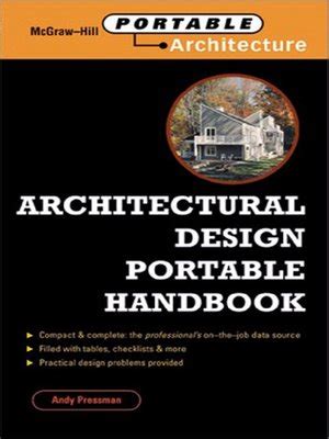 Architectural design portable handbook by pressman. - Lösungen handbuch pearson hall individuelle besteuerung.