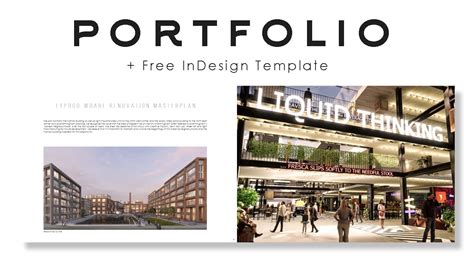 Architecture Portfolio InDesign Tutorial & Free Template Give Away