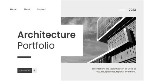 Architecture Portfolio WordPress Template