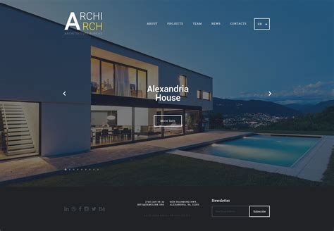 Architecture Web Design Templates