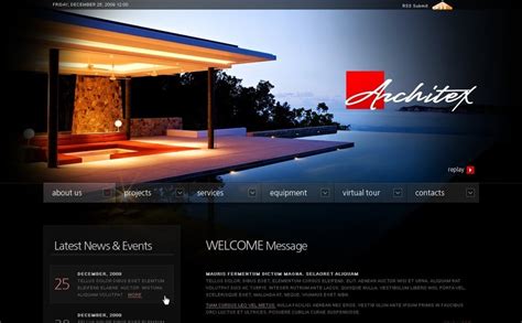 Architecture Website Template 27526