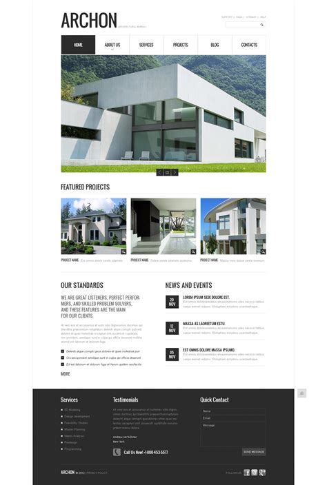 Architecture WordPress Theme 38932