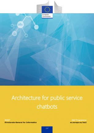 Architecture for public service chatbots - Joinup