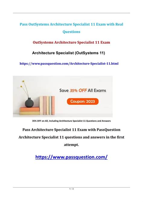 Architecture-Specialist-11 PDF
