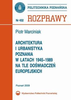 Architektura i urbanistyka poznania w latach 1945 1989 na tle doświadczeń europejskich. - Us army technical manual tm 5 4310 368 24p compressor.
