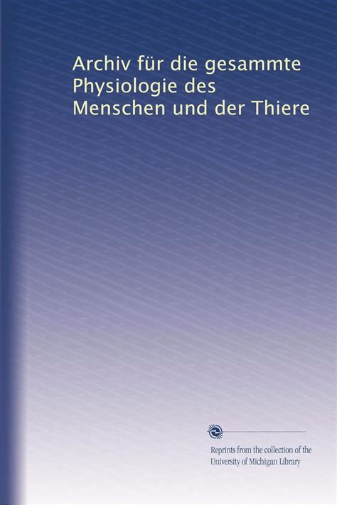 Archiv für die gesammte physiologie des menschen und der thiere. - Insignia picture frame manual ns dpf7g.