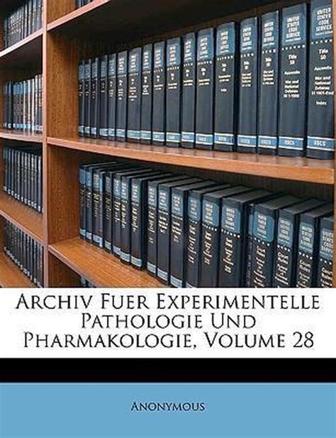 Archiv fuer experimentelle pathologie und pharmakologie. - Teacher study guides for misty of chincoteague.
