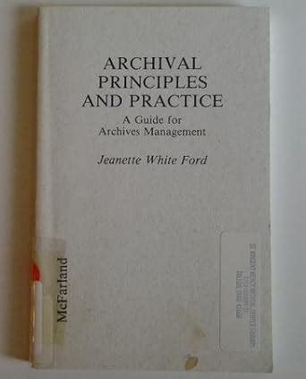 Archival principles and practice a cartoon guide to archives management. - The new guidebook for pastors by mac brunson.