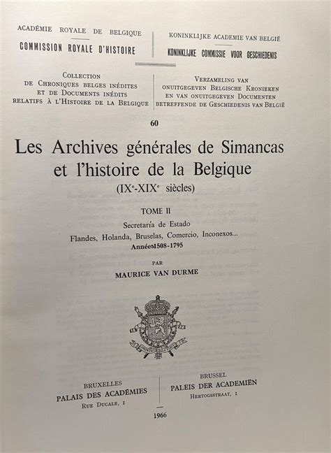 Archives générales de simancas et l'histoire de la belgique (ixe xixe siècles). - Barclays guide to the new testament.