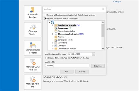 Archiving Outlook Emails A StepbyStep Guide IONOS