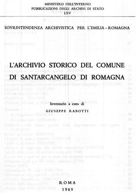 Archivio storico del comune di santarcangelo di romagna. - Case international balers 445 service manual.