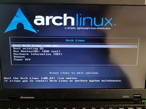 Archlinux efi install. .